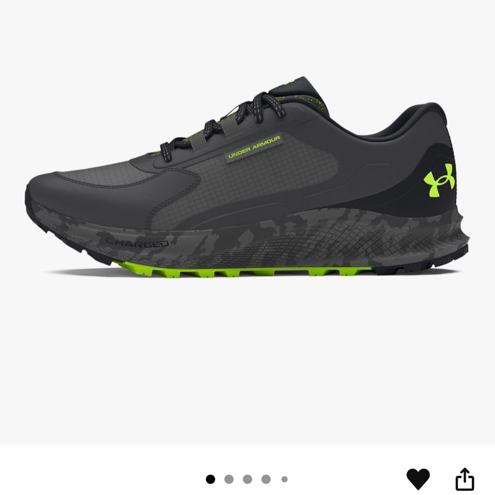 Under Armour Charcoal and Lime Athletic Shoes looking to buy!